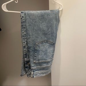 mango straight leg jeans